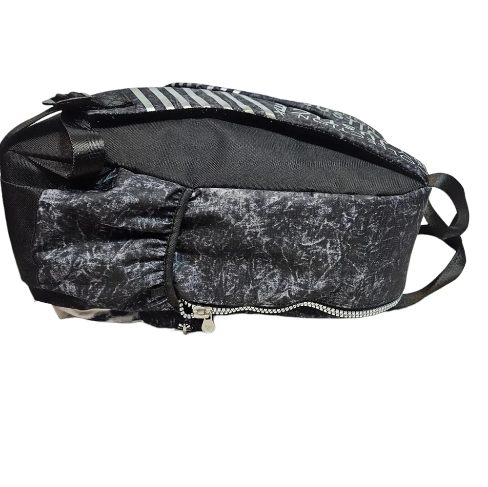 Justice Collection X Black & White Tie Dye Large Backpack‎ Girls